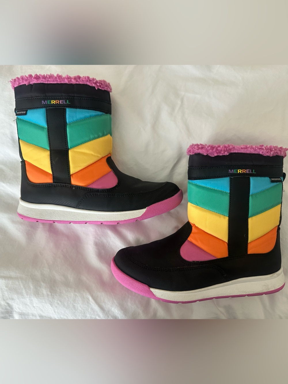 Merrell Kids Multicolor Rainbow Winter Boots